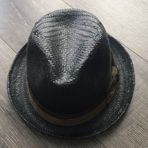 Brixton Black Straw Fedora